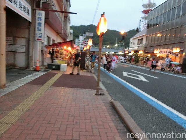 備中松山踊り２　駅前通り